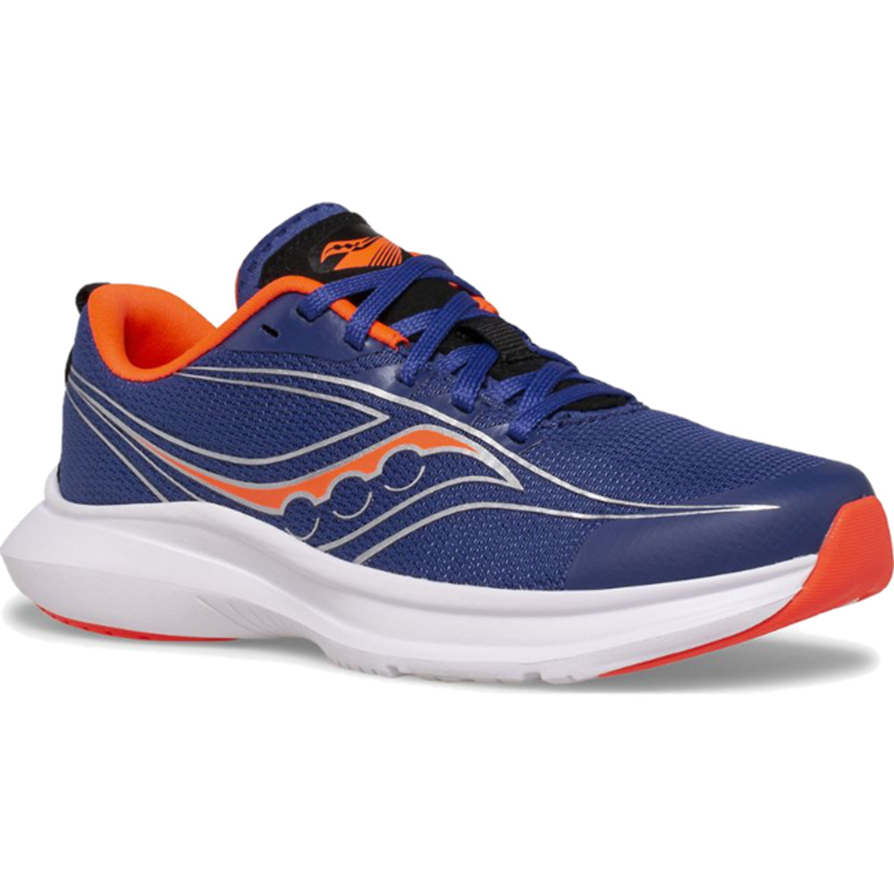 Saucony Men's 7M Blue/Sapphire Red Kinvara 13 Lace Up Active Sneakers OS6–3
